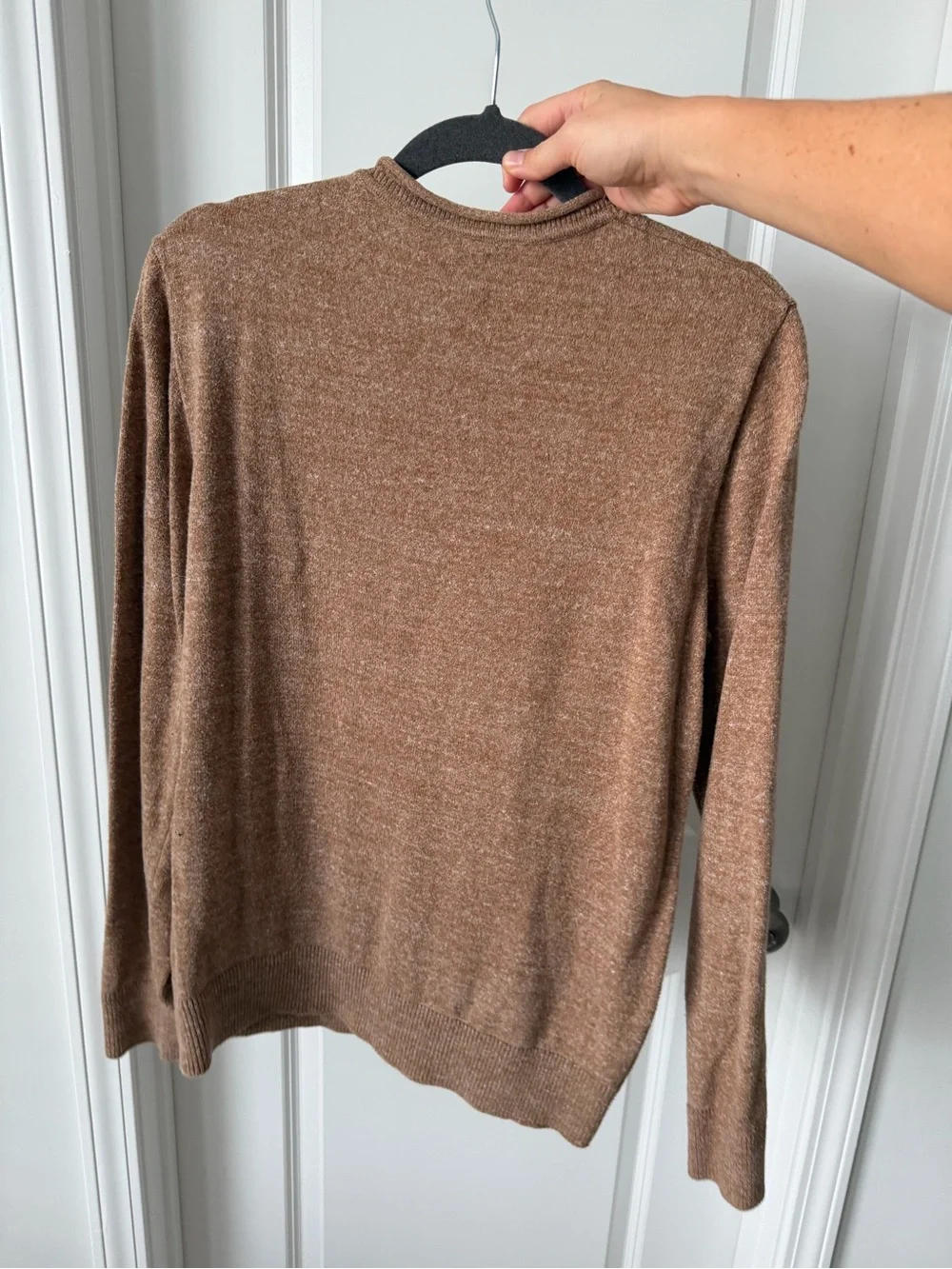 GAP Men's Rollneck Crewneck Sweater - Brown